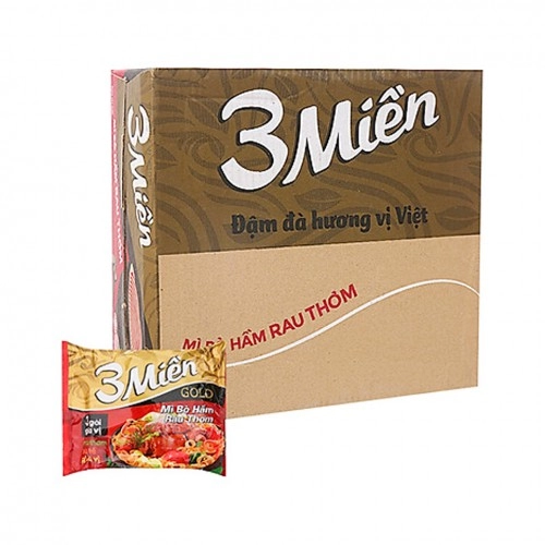 Mì 3 miền good 30 gói/thùng  Mì 3 miền good 30 gói/thùng